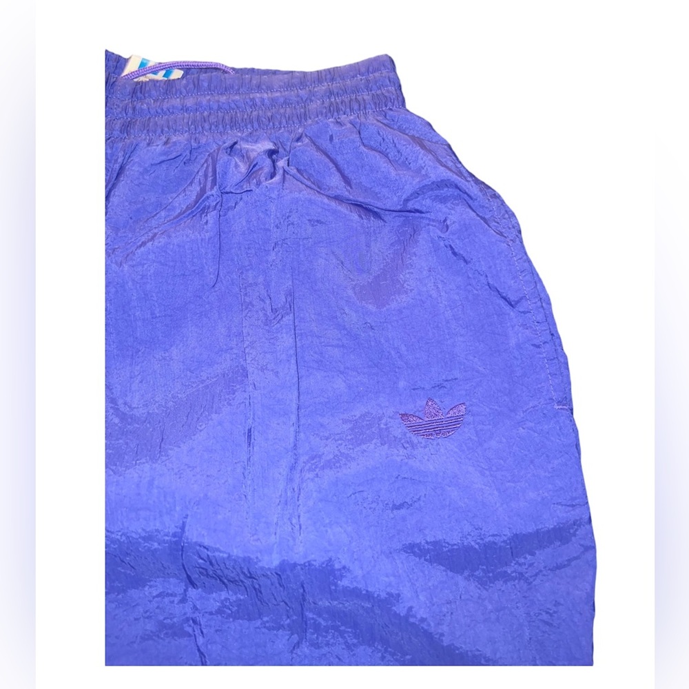 Vintage Purple Adidas Parachute Pants